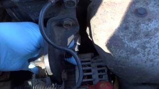 Nissan Sentra Coolant Temperature Sensor CTS Change [upl. by Ontina622]