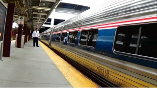 Riding Amtrak 449 Boston to Albany [upl. by Kaja211]