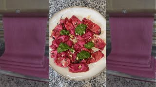 How to Make Homemade Pasta with Beet amp Pesto [upl. by Darees192]