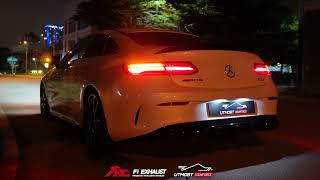 Mercedes Benz C238 AMG E53 FI Exhaust Catless Downpipe with Valvetronic Catback System [upl. by Busch]