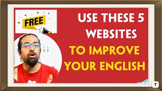 FREE  5 Websites to Enhance Your English Language Skills  Rupam Sil [upl. by Agemo]