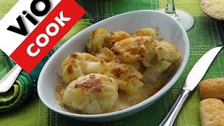 Baked Cauliflower With Cheese Potatoes And Ham [upl. by Sinclare299]