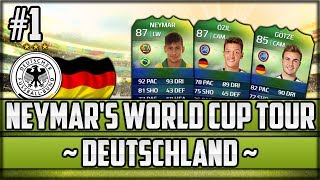 FIFA 14 Next Gen  Neymars World Cup Tour  1  Deutschland [upl. by Evoy22]