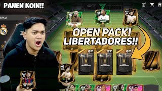 OPEN PACK LIBERTADORES TOP UP 2 JUTA DEMI ZICOGARRINCHA 103 PANEN KOIN CUYYY  EA FC MOBILE 25 [upl. by Htidirem]