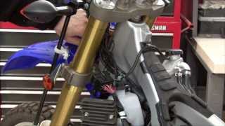 Power Commander V Install 2014 Yamaha WR250R [upl. by Atilemrac43]