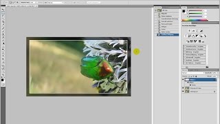 Einfache Rahmen – PhotoshopTutorial [upl. by Otir]