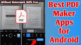 PDF Maker Best Free Apps for Android [upl. by Irmine709]