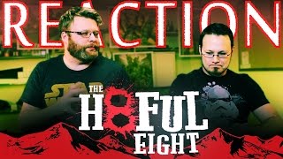 The Hateful Eight Trailer REACTION [upl. by Autum]