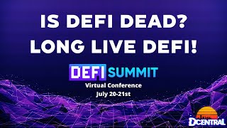 DEFI Summit Conference  Day 1 [upl. by Reisfield953]