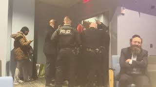 SJP Disruption at Bari Weiss event at UNC Chapel Hill [upl. by Jairia962]