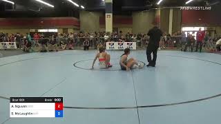 50 Kg Round Of 64  Aleena Nguyen Central Catholic Wrestling Club Vs Sara McLaughlin Riptide Wre [upl. by Luoar]