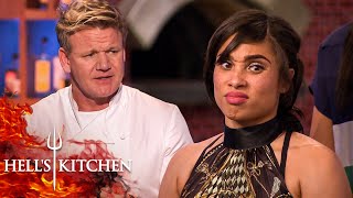 One Chef Is Lucky To Get One Point As Chef Ramsay Dishes Out The First 5Pointers  Hells Kitchen [upl. by Genia]