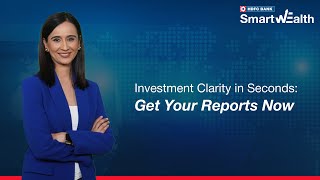 Find Your Investment Reports in Seconds with HDFC Bank SmartWealth App  2024 [upl. by Cirle]