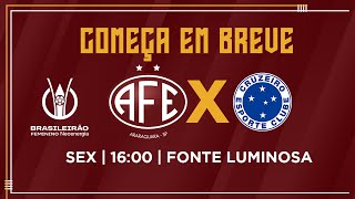 AO VIVO E COM IMAGENS  FERROVIÁRIA X CRUZEIRO  BRASILEIRÃO FEMININO A1 2024 [upl. by Luzader541]