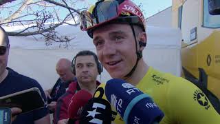 Remco Evenepoel  Interview at the finish  Stage 5  Volta ao Algarve em Bicicleta 2024 [upl. by Belldas]