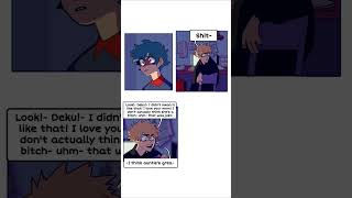 Bnha AU Semestral Break P2  My Hero Academia Comic Dub [upl. by Edivad104]