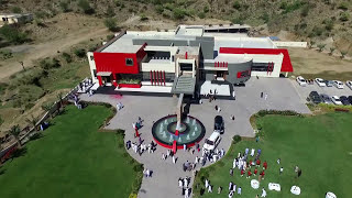 Qasr e Younis Wedding Hall Drone View 2020 Dadyal Mohra Kanyal Mirpur Azad Kashmir [upl. by Erlandson]