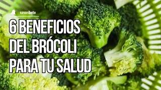 Brócoli 6 beneficios del brócoli para tu salud [upl. by Jerusalem]