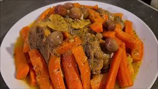 Bœuf aux carottes lham bkhizou recette marocain [upl. by Barbra657]