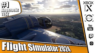 Flight Simulator 2024 Xbox Series X  Angezockt TEST  Deutsch [upl. by Ainahpets95]