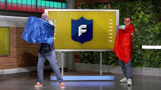 Fantasy Superheroes amp Sidekicks NFL Fantasy Live [upl. by Wat770]