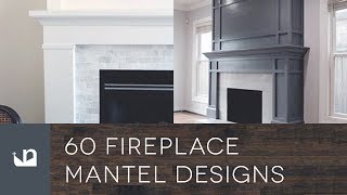 60 Fireplace Mantel Designs [upl. by Jasisa]