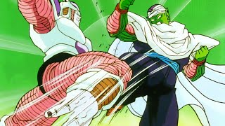 Piccolo vs Frieza 2nd Form  Original Funimation Dub [upl. by Ruhl]