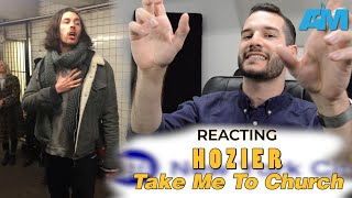 VOCAL COACH reacts to HOZIER in NY SUBWAY [upl. by Areik]