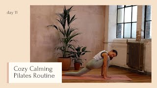 Cozy Calming Pilates  DAY 11  24 Days of Pilates With Lottie Murphy [upl. by Aniaz512]