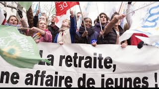 Retraites  quotOn nous vole lespérance de vie en bonne santéquot les jeunes mobilisés contre la réforme [upl. by Nesyt]