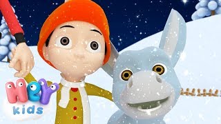 Douce Nuit Sainte Nuit 🎄 Chansons de Noël pour les petit  HeyKids [upl. by Attegroeg]