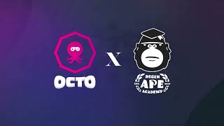 Octo Gaming launches “DROP OUT” the first mobile game in partnership with Degenerate Ape Academy 🦍 [upl. by Nahsyar48]