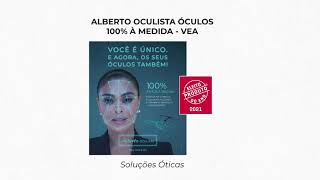 Produto do Ano 21 ALBERTO OCULISTA ÓCULOS 100 À MEDIDA VEA [upl. by Yleve]