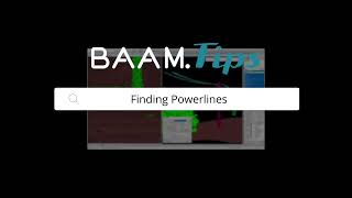 TerraScan  Find Powerlines  BAAMTips [upl. by Dnaltiak546]