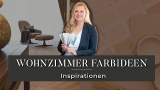 Farbideen Wohnzimmer  Inspiration Wandfarben Essen Wohnen Flur Interior Designer HausTour [upl. by Aicirt133]