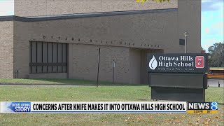 Concerns after knife enters Ottawa Hills High School [upl. by Thayne]