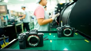 A Sony Factory Tour How the Sony a7r II Gets Made [upl. by Gathers]