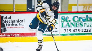 River Falls Wildcats JV Hockey at Baldwin [upl. by Angeli852]