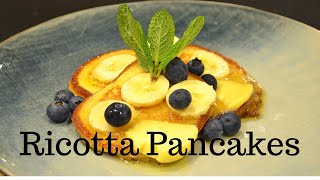 Ricotta Pancakes With Maple Butter Recipe  Easy [upl. by Tsnre292]