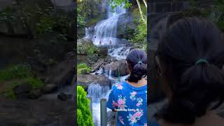 Areekal Waterfalls Kerala Tourism travel waterfall kerala keralatourism areekal couple [upl. by Llehcam]