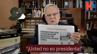 quotquotUsted no es presidentaquot [upl. by Esinned]