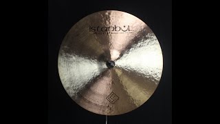 Istanbul Agop 22quot Traditional Jazz Medium Ride  2452g [upl. by Ettezel]