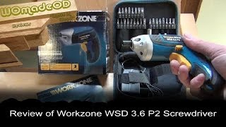 Workzone WSD 36 P2 Power Screwdriver Review [upl. by Lorens]