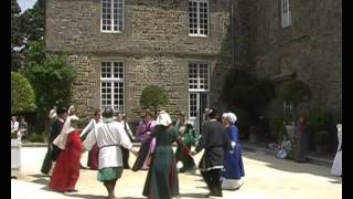 Bransle des lavandières  Bransle des pois  Mittelalter Tanz  Danse médiévale  Medieval dance [upl. by Sipple]