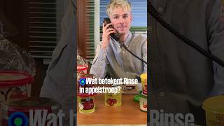 Wat betekent rinse in appelstroop  Keuringsdienst van waarde  KRONCRV [upl. by Entroc804]