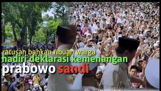 R1BU4N W4RGA HADIRI D3KLARASI KEM3NANGAN PR4BOWO S4NDI DI K4RTAN3GARA J4KSEL [upl. by Karl]