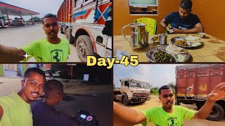 45365 Days Survival Challenge In Indian Truck 🚛  अपने घर जैसा feel होता है khunti Pump में 🥰 [upl. by Yrollam]