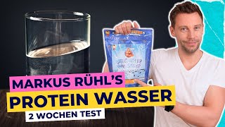 TEST Protein Wasser von Markus Rühl ausprobiert [upl. by Ayra]