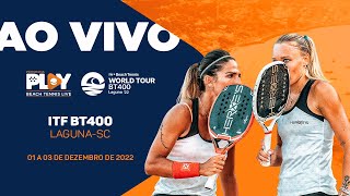 VITÓRIA MARCHEZINI  MARCELA VITA X SOFIA CIMATTI  NICOLE NOBILE  ITF BT 400  LAGUNA SC [upl. by Ardiekal]