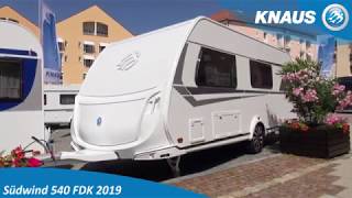 Knaus Südwind 540 FDK  2019 Caravan [upl. by Fredenburg921]